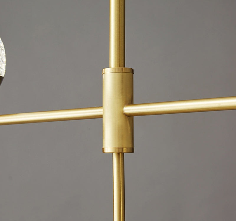 Crystal Globes in Mid-Century Modern Style_Handle Close up