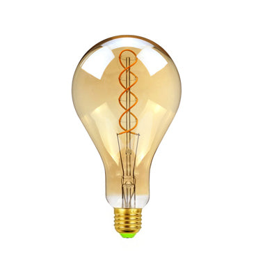 Vintage Industrial Gourd-shaped LED Edison Globe with Braid Filament Pattern