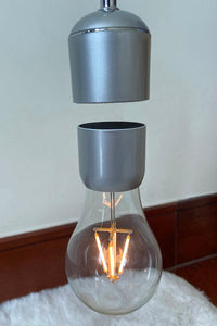 Lamp with Levitating LED Bulb