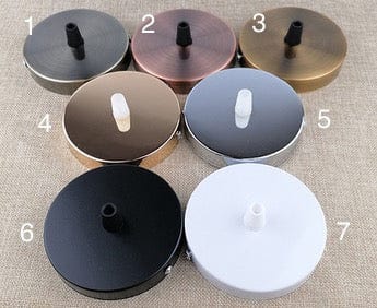 12cm Mounting Plate / Canopy &amp; 200cm Cord