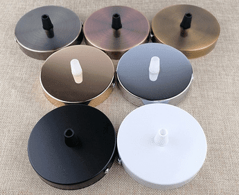12cm Mounting Plate / Canopy &amp; 200cm Cord
