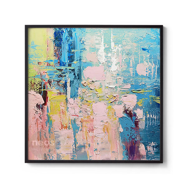 Multi-Colored Abstract Painting / Wall Art - NE0038