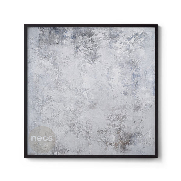Grey Abstract Minimalist Painting / Wall Art - NE0087