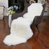 Cozy Fluffy Faux Sheepskin Rug in Cotton Candy Shape