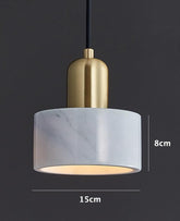 Classy Marble Pendant LED Light - Bulb Included