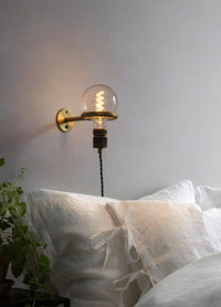 Retro LED Edison Globe Wall Light in Industrial Loft Style
