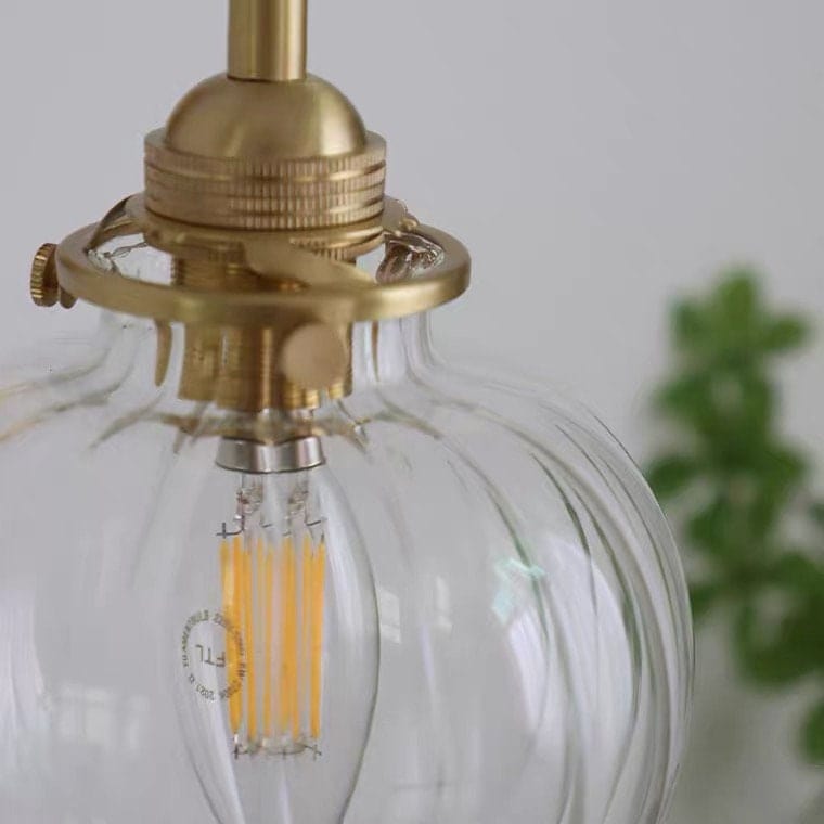 Petite Glass Ball Wall Light in Vintage Style
