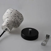 Petite Cement Pendant LED Light in Scandinavian Style - Bulb Included
