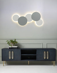 Nordic LED Wall Light in Round Disc Shape