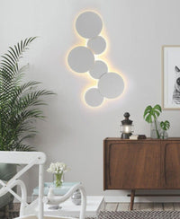Nordic LED Wall Light in Round Disc Shape