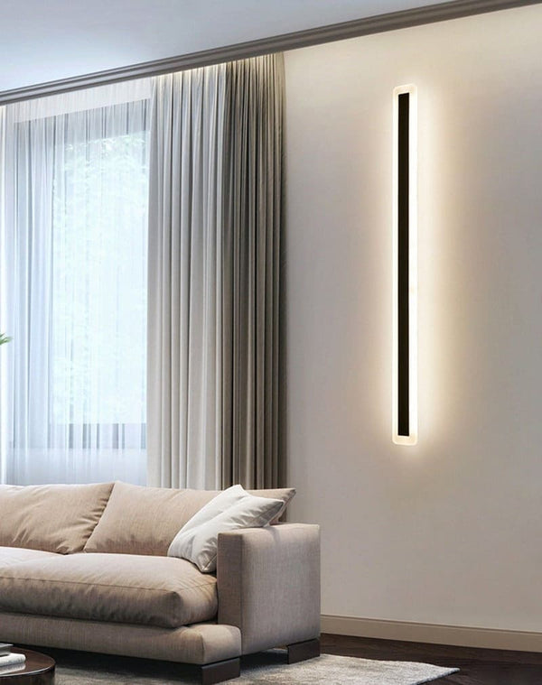 Linear LED Wall Light Bar in Scandinavian Style