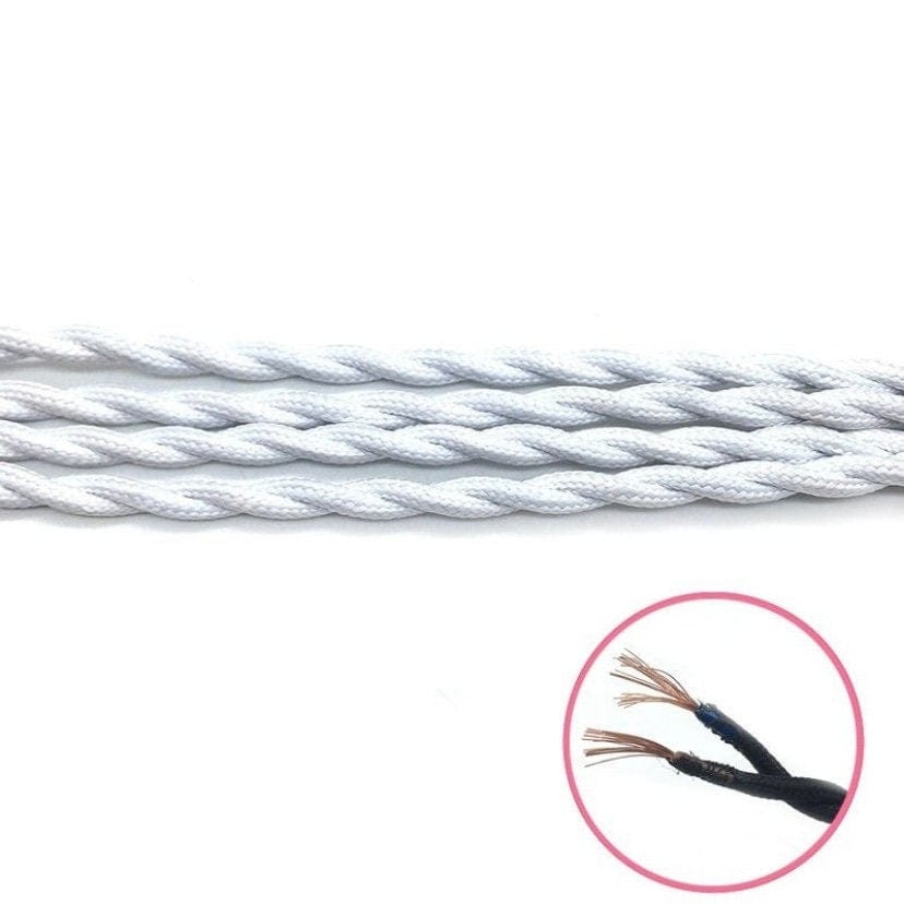 200cm Cord with 12cm Golden Canopy / Plug