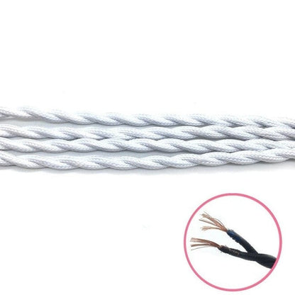 200cm Cord with 12cm Golden Canopy / Plug